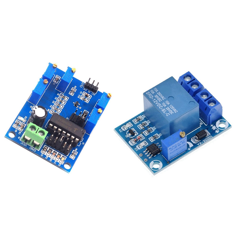 ICL8038 Source Sine Wave Triangular Wave Square Wave Module With YX-X0001 DC 12V Battery Undervoltage Management Modul: Default Title