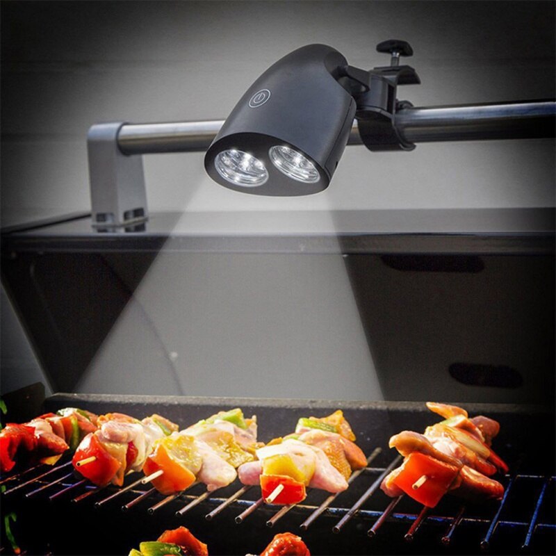 Led Spotlight Keuken Touch Sensor Schakelaar Barbecue Light Bright Led Mobiele Barbecue Camping Outdoor Verlichting