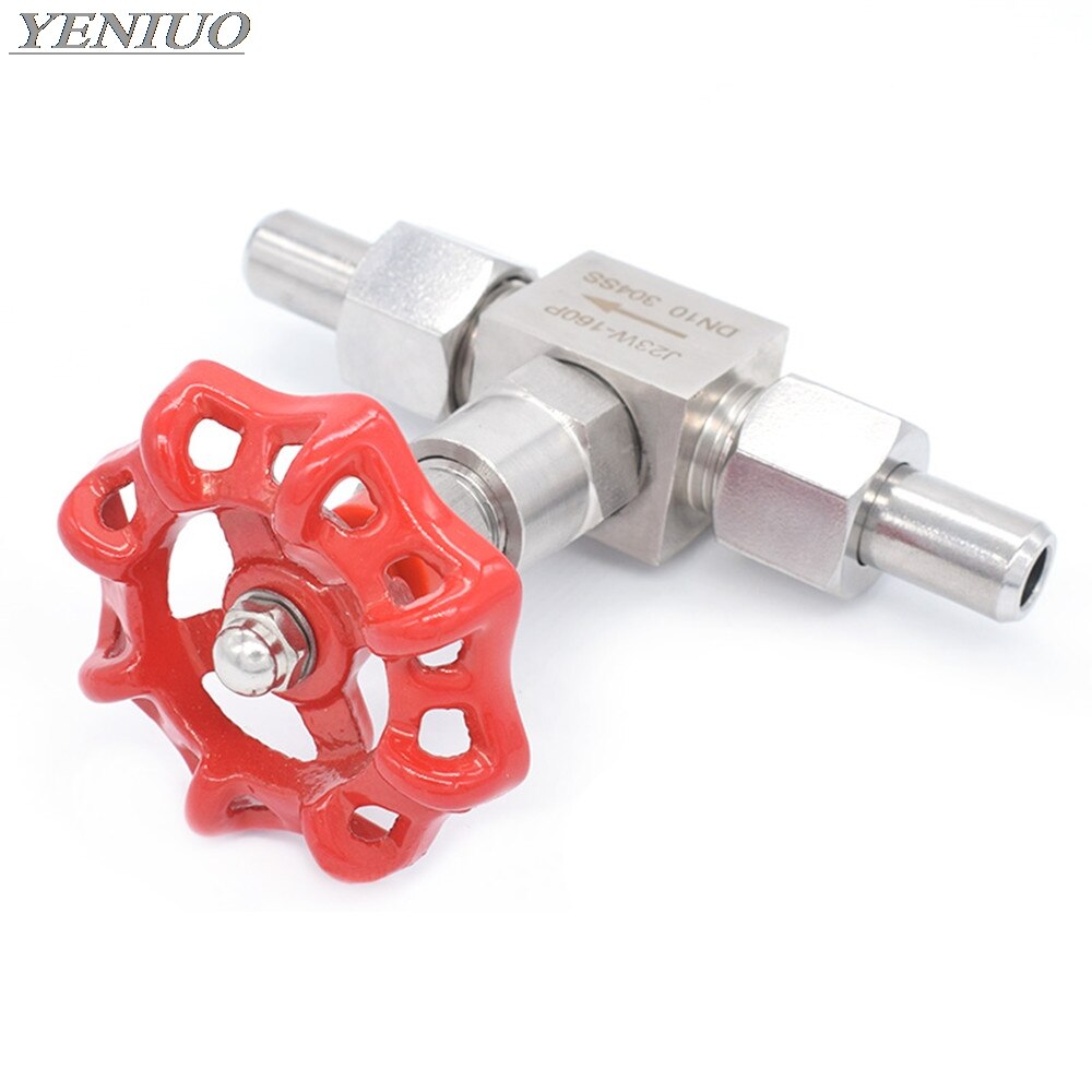 J23W-160P Needle valve stainless steel 304 welded needle valve stop valve