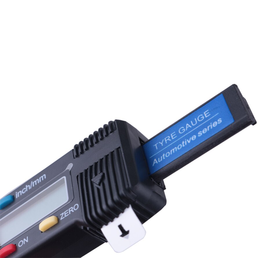 Car digital tire tread depth tester gauge thickness gauge for checking cars LED display tire monitoring system
