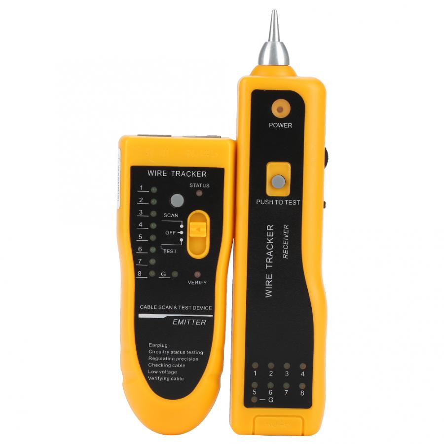 Handheld Rapid LAN Network Cable Tester Line Finder Wire Diagnose Tone Tool.
