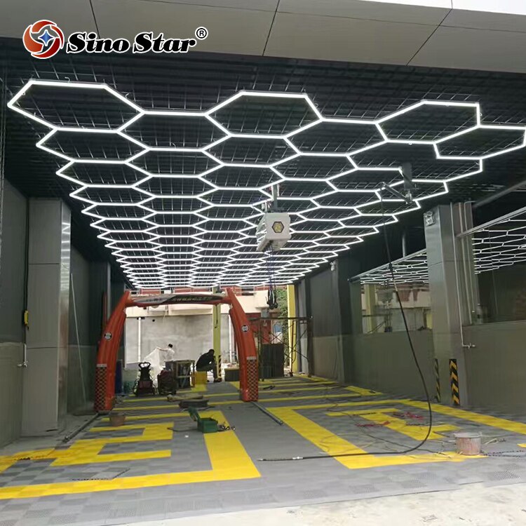 autodetailing AC100-220V Car Lift Station LED workshop lights with PC cover and high lightdistribution popular in Europe