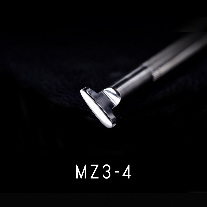 Sozo MZ3 Leer Werk Stempelen Tool Thumbprint Glad In Sheridan Zadel Maken Carving Postzegels 304 Rvs: MZ3-4