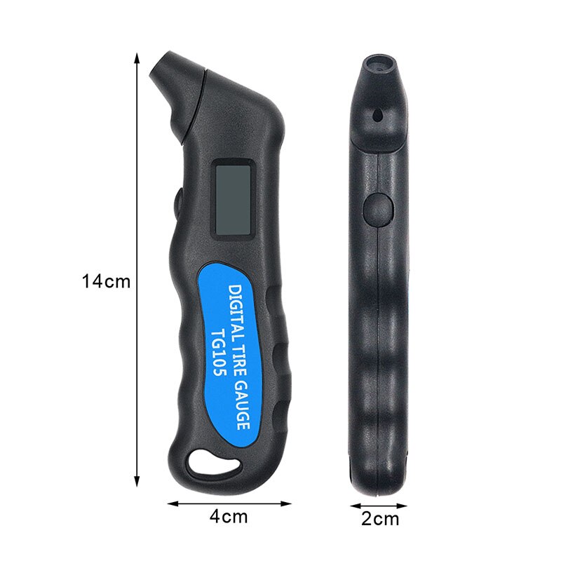 Digital Car Tire Tyre Air Pressure Gauge Meter LCD Display Manometer Barometers Tester for Car Truck Motorcycle Bike