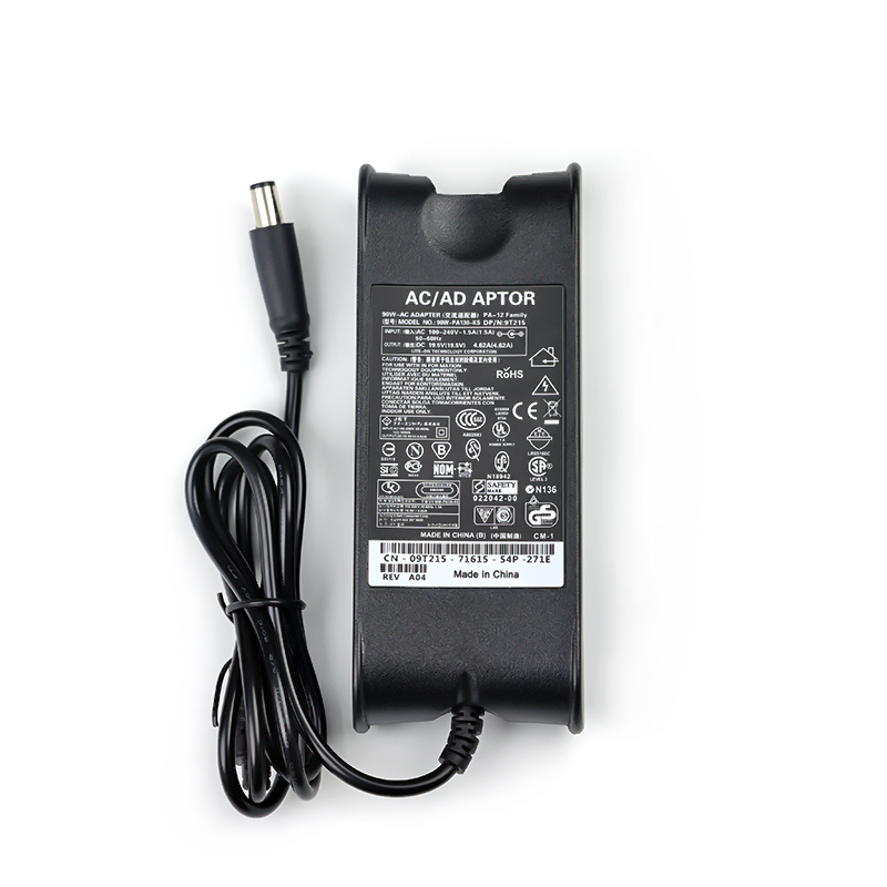 19,5 V 4,62 A 90W 7,4x5,0mm Laptop Adapter Ladegerät für Dell Inspiron 15 (3520) (3521) Power versorgung: NO power cord