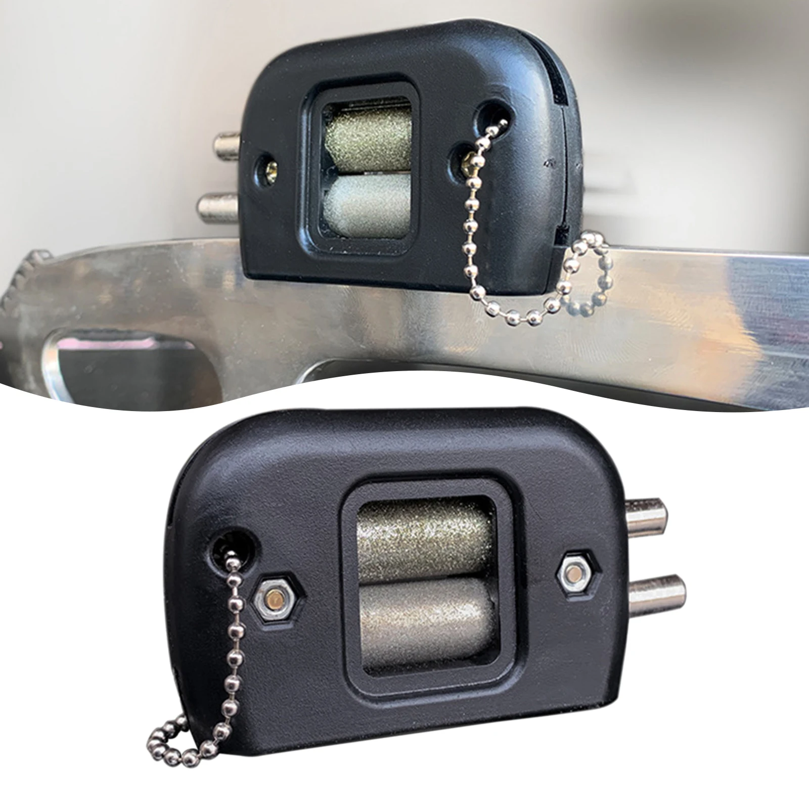 Handheld Ice Skate Edge Blade Sharpener Slijpsteen Slijpsteen Tool voor ijshockeyschaatsen Kunstschaatsmes