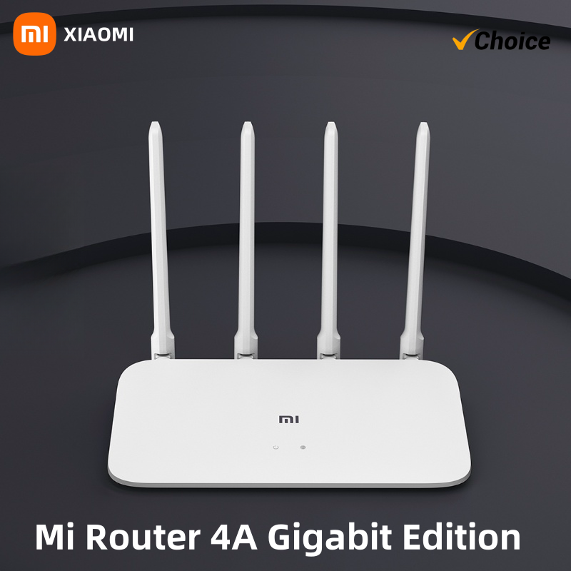 XIAOMI Mi Router 4A wersja gigabitowa AC1200 2,4 GHz 5 GHz WiFi 1167 mb/s Repeater 128 MB DDR3 High Gain 4 anteny przedłużacz sieci