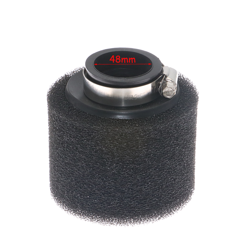 Neck Foam Air Filter 35mm 38mm 42mm 45mm 48mm Sponge Cleaner Moped Scooter Dirt Pit Bike Motorcycle Kayo BSE: Gold