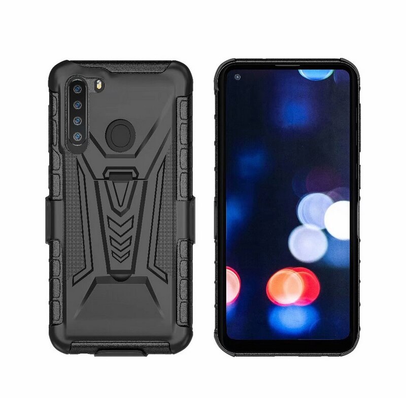 Toekomstige Armor Impact Hybrid Hard Case Voor Xiaomi CC9 Pro Redmi Note 10 10S 9S 9 8 Pro 9A 9C Shockproof Riemclip Holster Cover