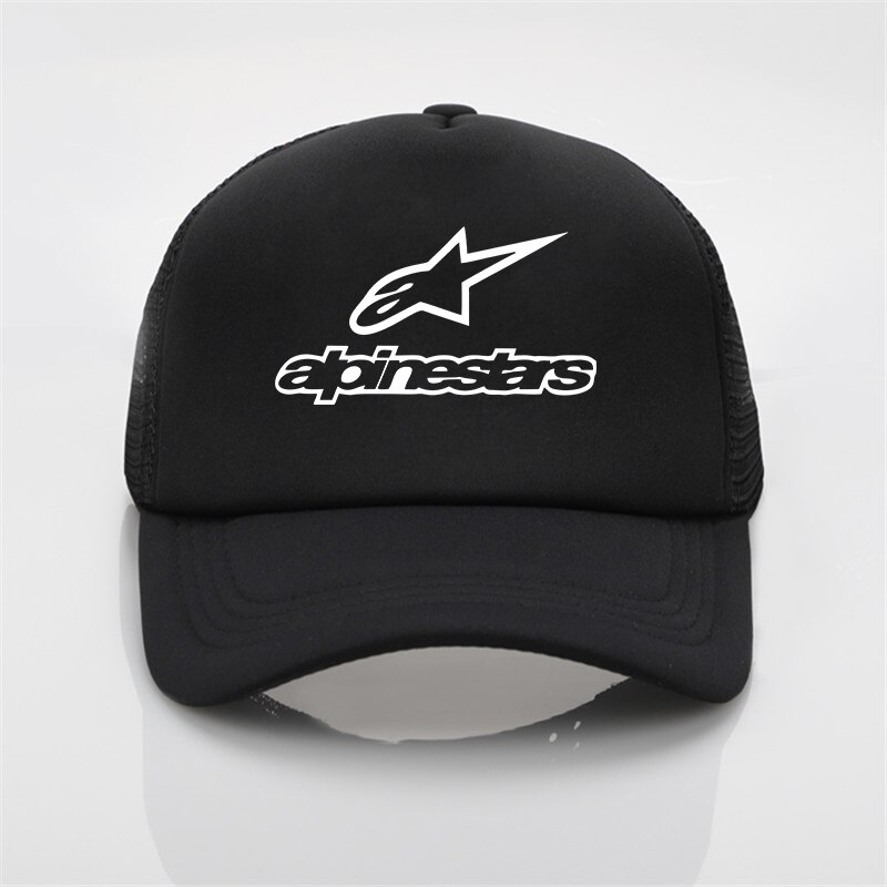 Alpine star Printed baseball cap men/Women cool Summer Mesh Trucker cap adjustable snapback hats: 12