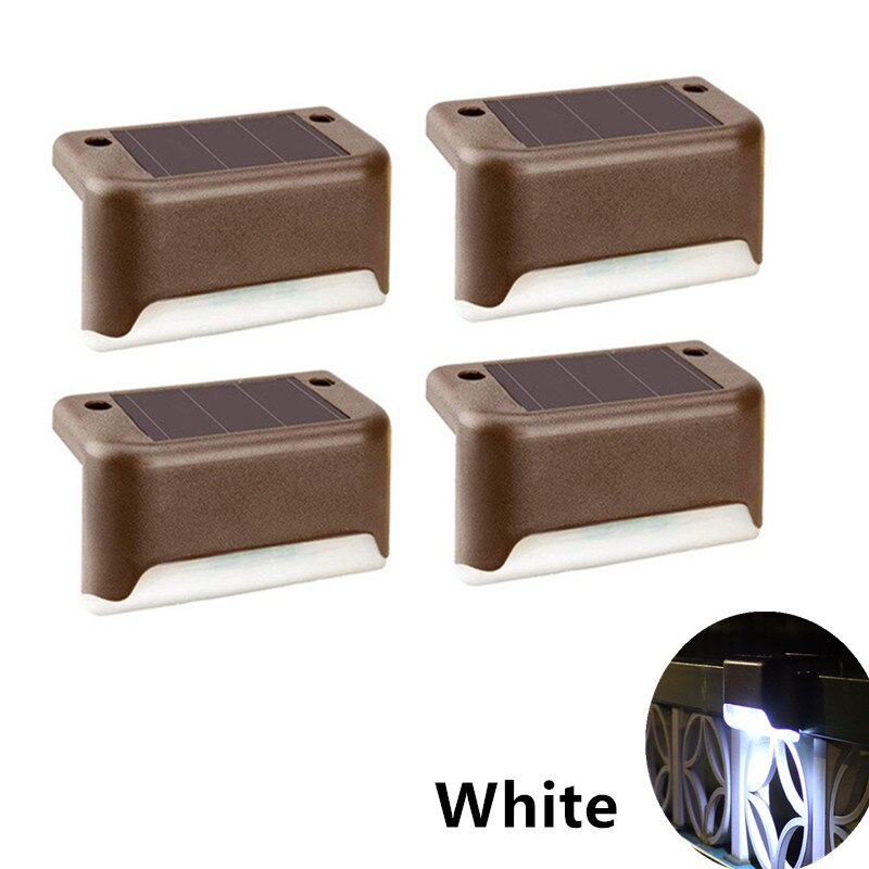 LED Wall Lamps Waterproof Indoor Outdoor Lighting Aluminum Wall Light For Home Bedroom Bedside Living Room Led Garden Porch: brown-white light / 12pcs
