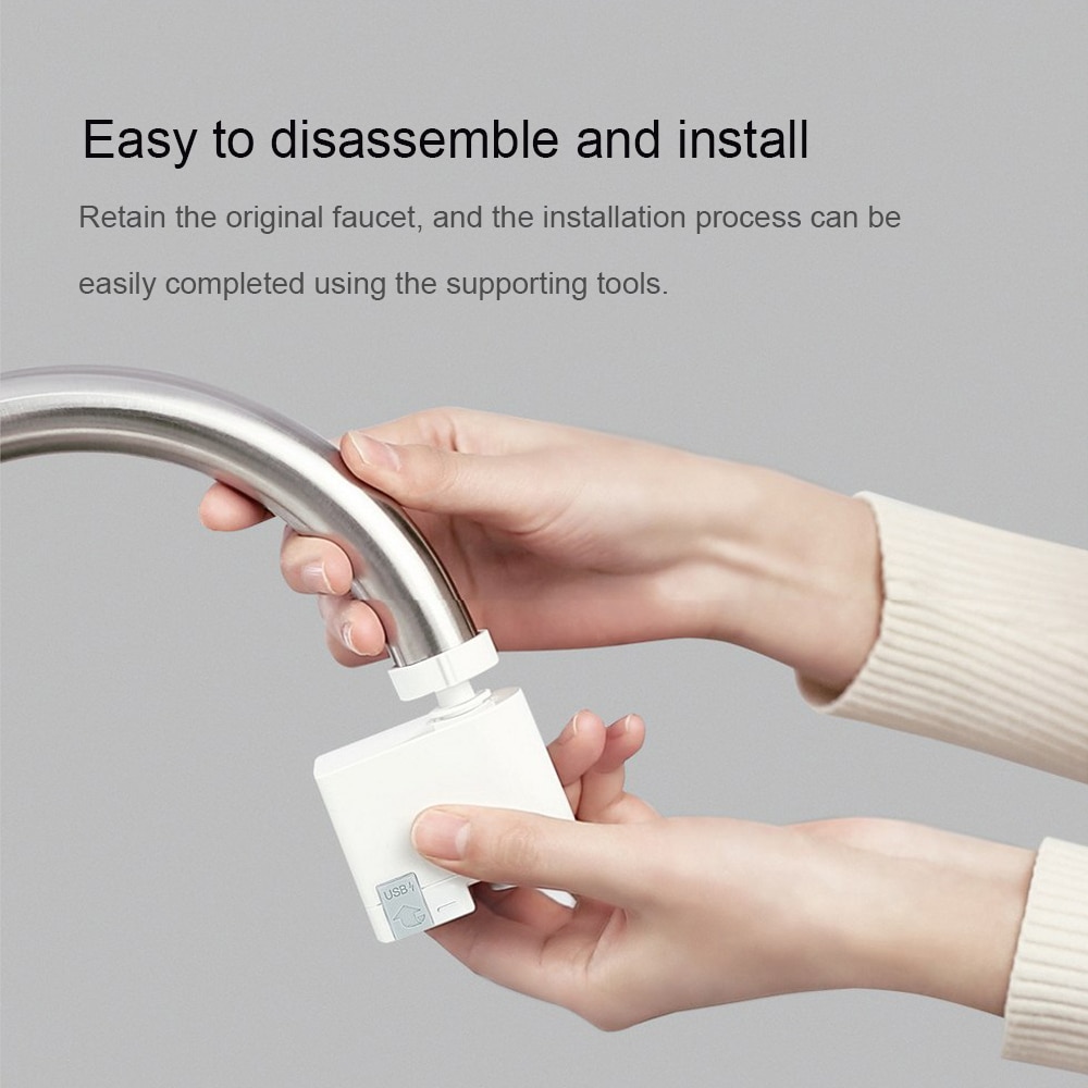 Smart Faucet Sensor Infrared Induction Water Saver Kitchen Tools Over Flow Water Energy Saving Device Kitchen Nozzle Tap