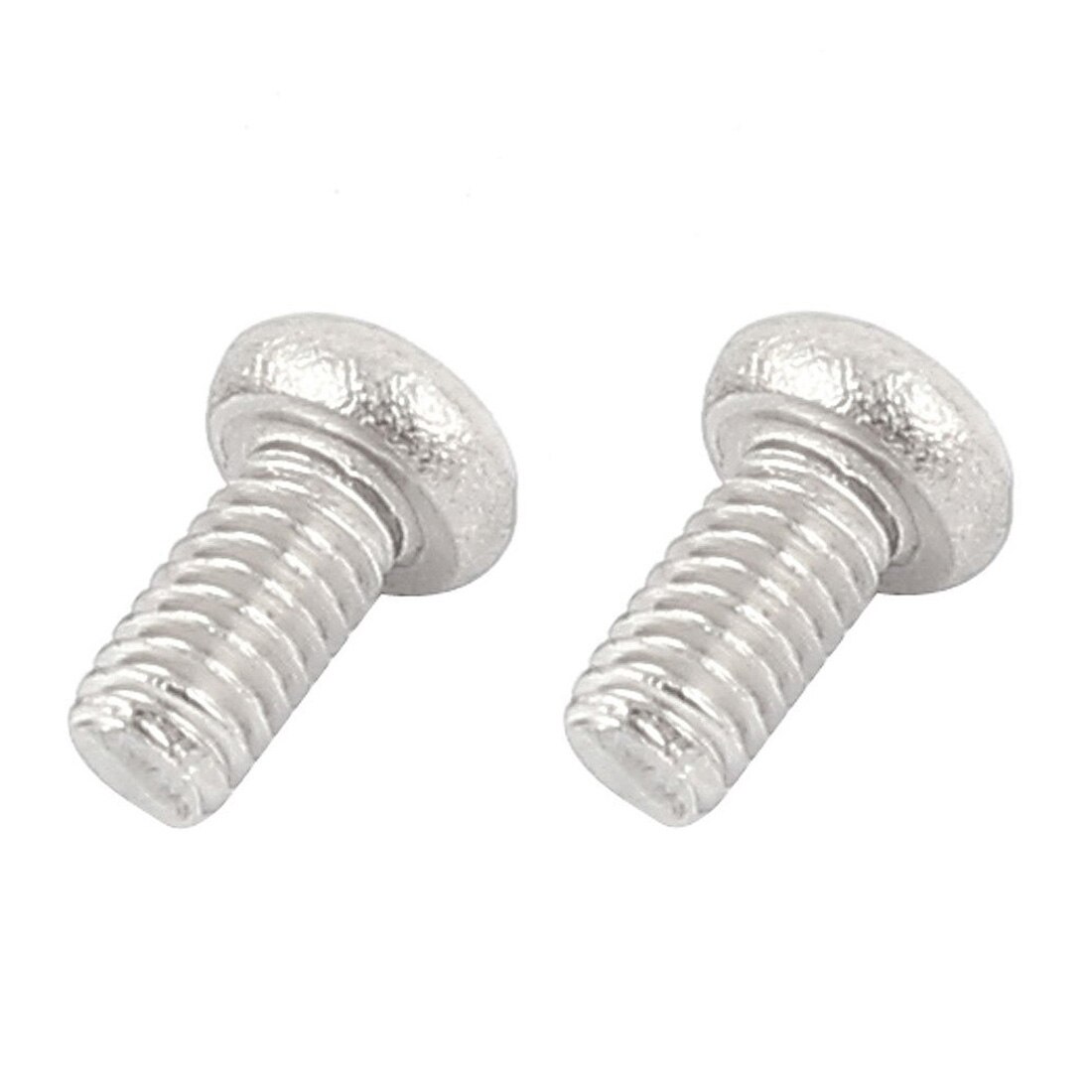 60pcs M2 Round Pan Head 304 Stainless Steel Phillips Round Head Screws Bolt Nut M2 screw Used widely in the home and office