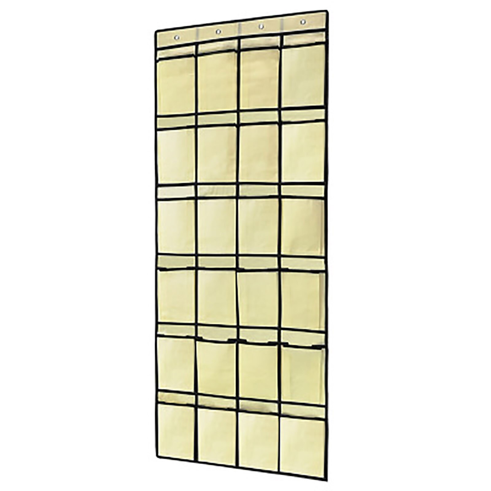 Fast Over the Door Shoe Organizers Hanging Shoe Holder Shoe Storage Rack Organizer For Home Bedroom Pockets Shoes Rack: Beige 