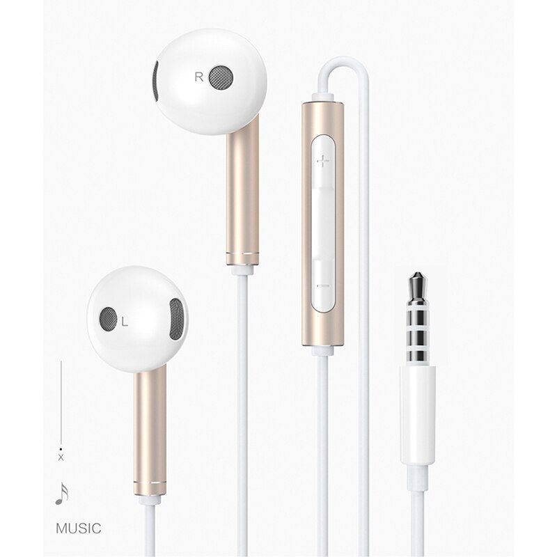 Original Huawei Honor AM115 AM116 Earphone With 3.5mm Headset Wired Control For Huawei P10 P9 P8 Honor 8 Mate 40 30 20 P20 P30