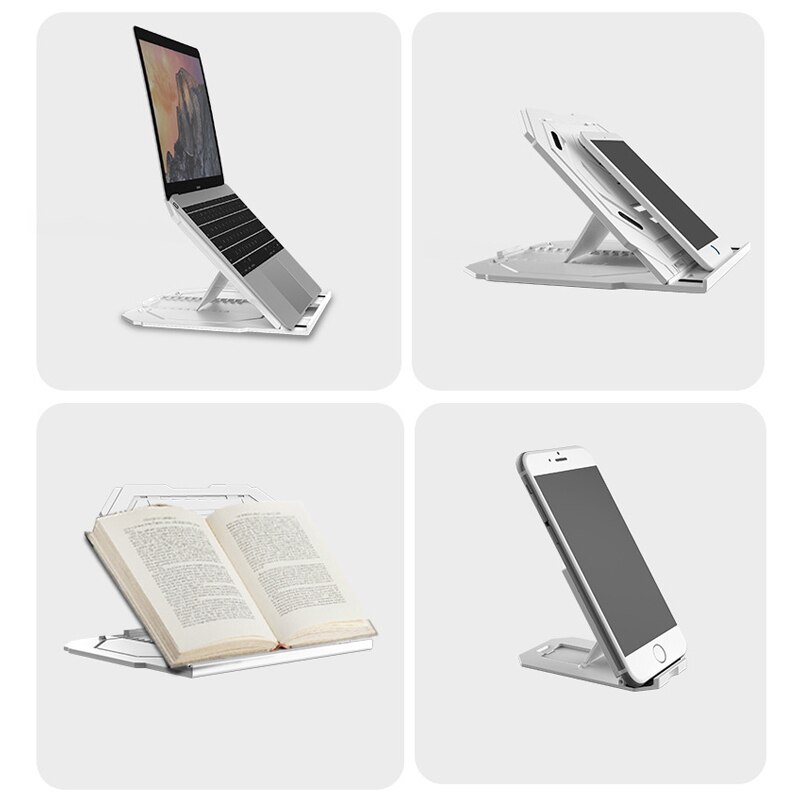 Adjustable Laptop Stand Computer Desk Tablet Notebook Holder Bracket Standing Desk Accessories DU55