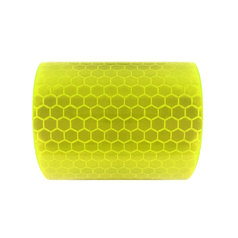 30MM X 1M Safety Warning Hi Vis Viz Reflective Strip Crystal Lattice Honeycomb Reflective Stickers DIY Vinyl Self-Adhesive Tape: 4