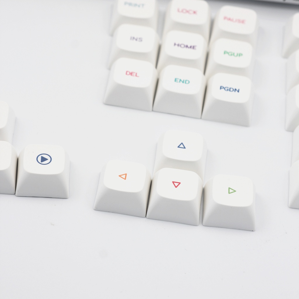 Capuchons de touches de clavier en PBT PCL, 147 touches, couleur néon, profil XDA, pour interrupteur Filco/DUCK/Ikbc MX, clavier mécanique