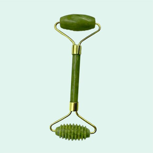 Gua Sha Jade Stenen Gezicht Roller Massager Voor Gezicht Roller Dunne Gezicht Lift Anti Rimpel Gezondheidszorg Gezicht Massager Facial gereedschap: 02