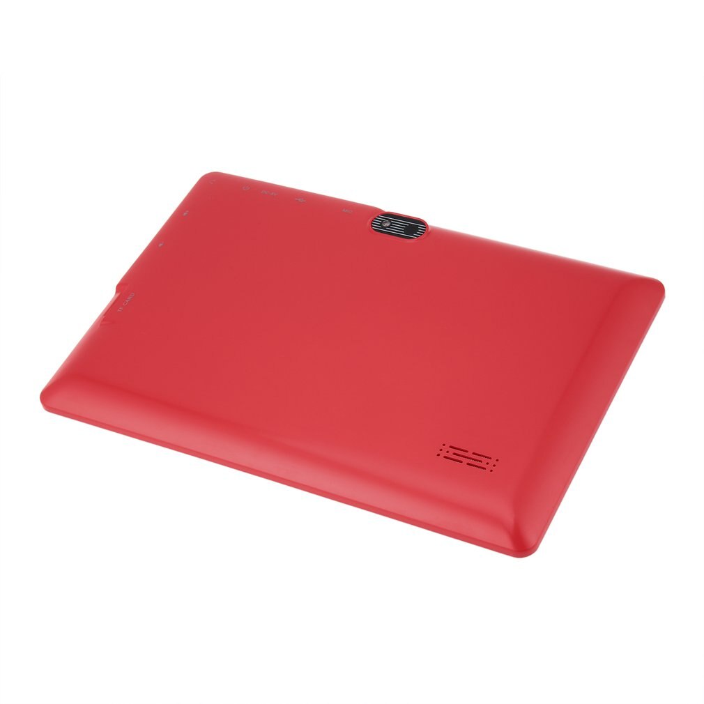 7 tommer renoveret  q88 quad-core wifi tablet syv tommer usb strømforsyning 512mb+4gb holdbar praktisk tablet rød