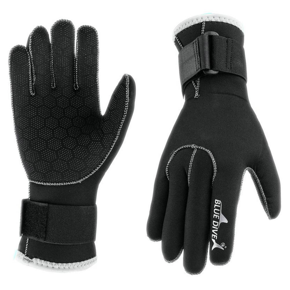 De neopreno de 3MM frío-prueba de natación de invierno Buceo snorkel buceo guantes equipamiento bajo el agua calor invierno nadar pesca submarina
