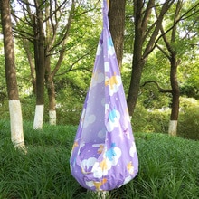 Kleurrijke Eenhoorn Kinderen Hangmat Tuinmeubelen Schommel Stoel Indoor Outdoor Opknoping Seat Kind Schommel Patio Draagbare