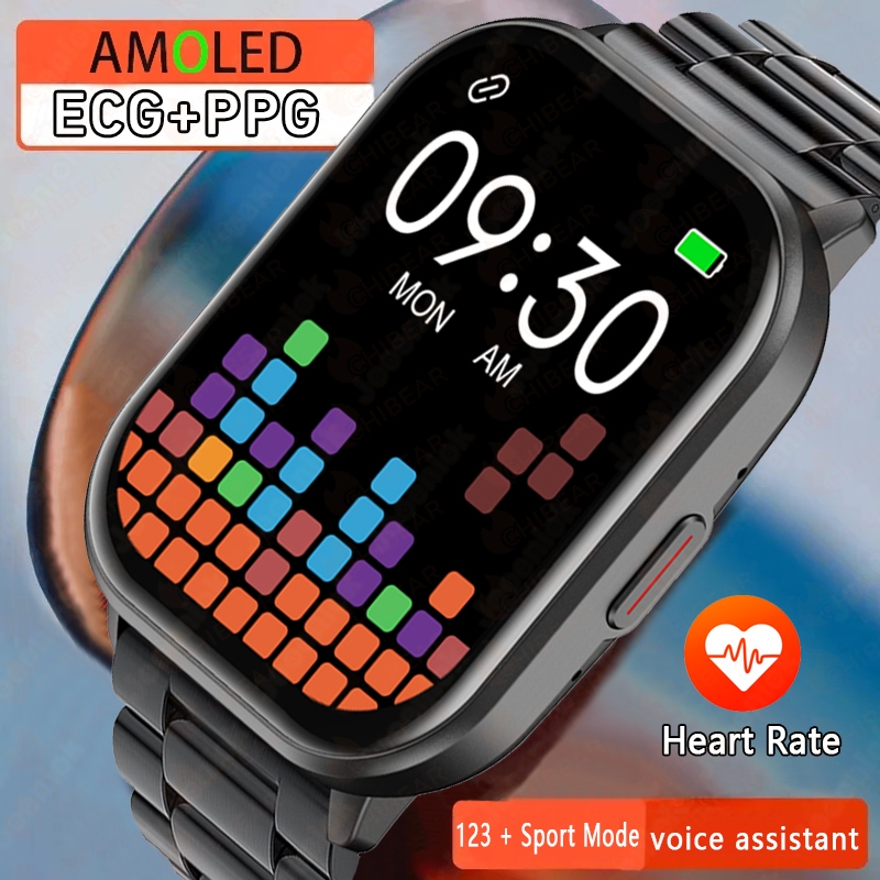 2025 Orologio sportivo intelligente di nuova moda da uomo 100 + modalità sportiva Monitoraggio della saluto Chiamata Bluetooth Smartwatch androide IOS