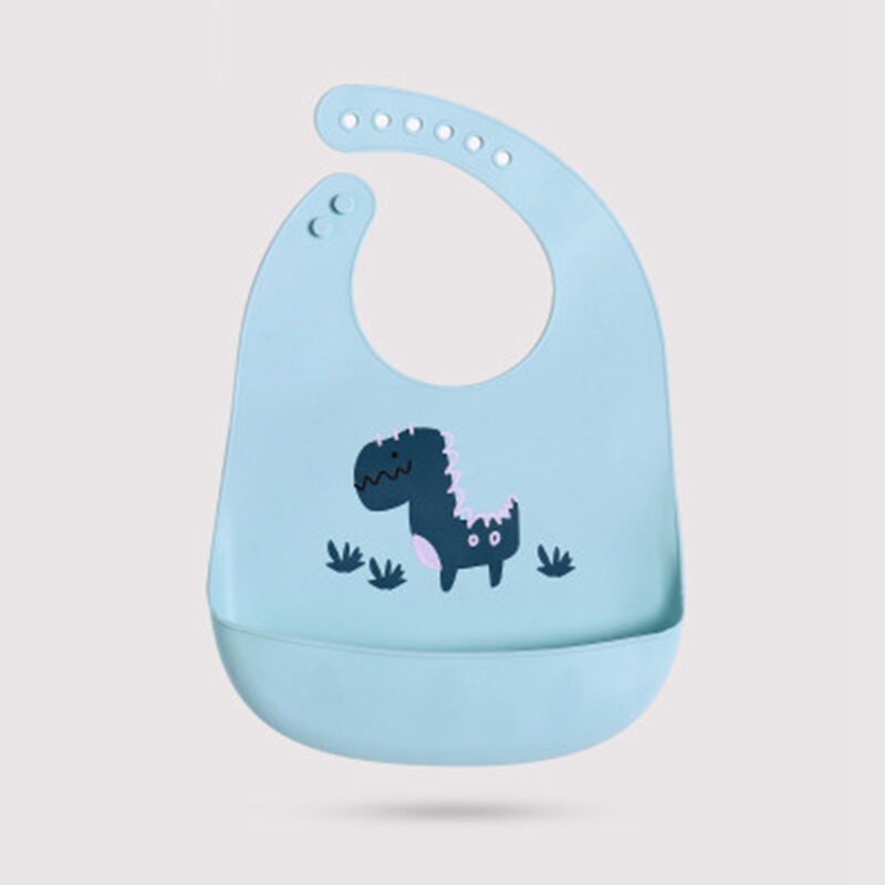 Laten We Food Grade Siliconen Slabbetjes Babyvoeding Speeksel Handdoek Olie-Proof Verstelbare Burp Doeken Bandana Cartoon Waterdicht schorten: 13