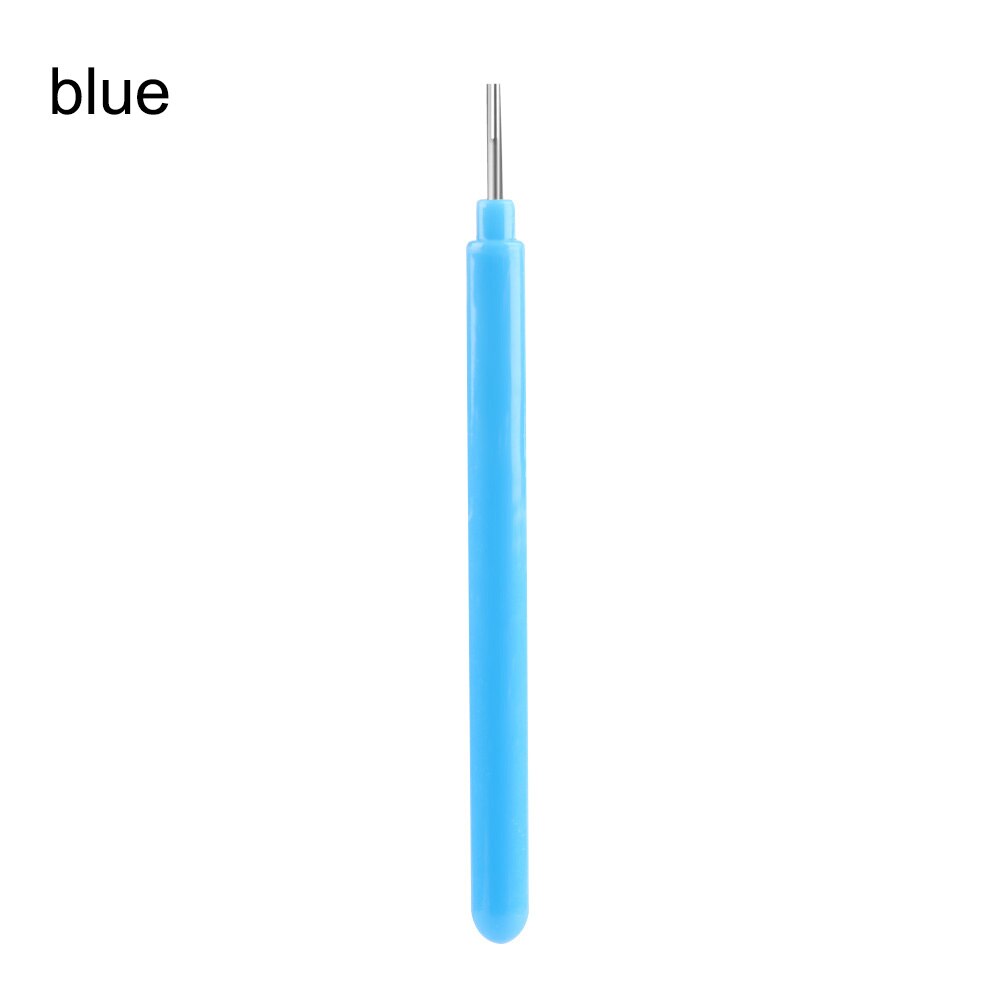 1Pcs 10.5cm Plastic Curling Winder Tool Rolling Ingelaste Papier Quilling Van Papier Origami Plaat Handgemaakte Levert: Blauw