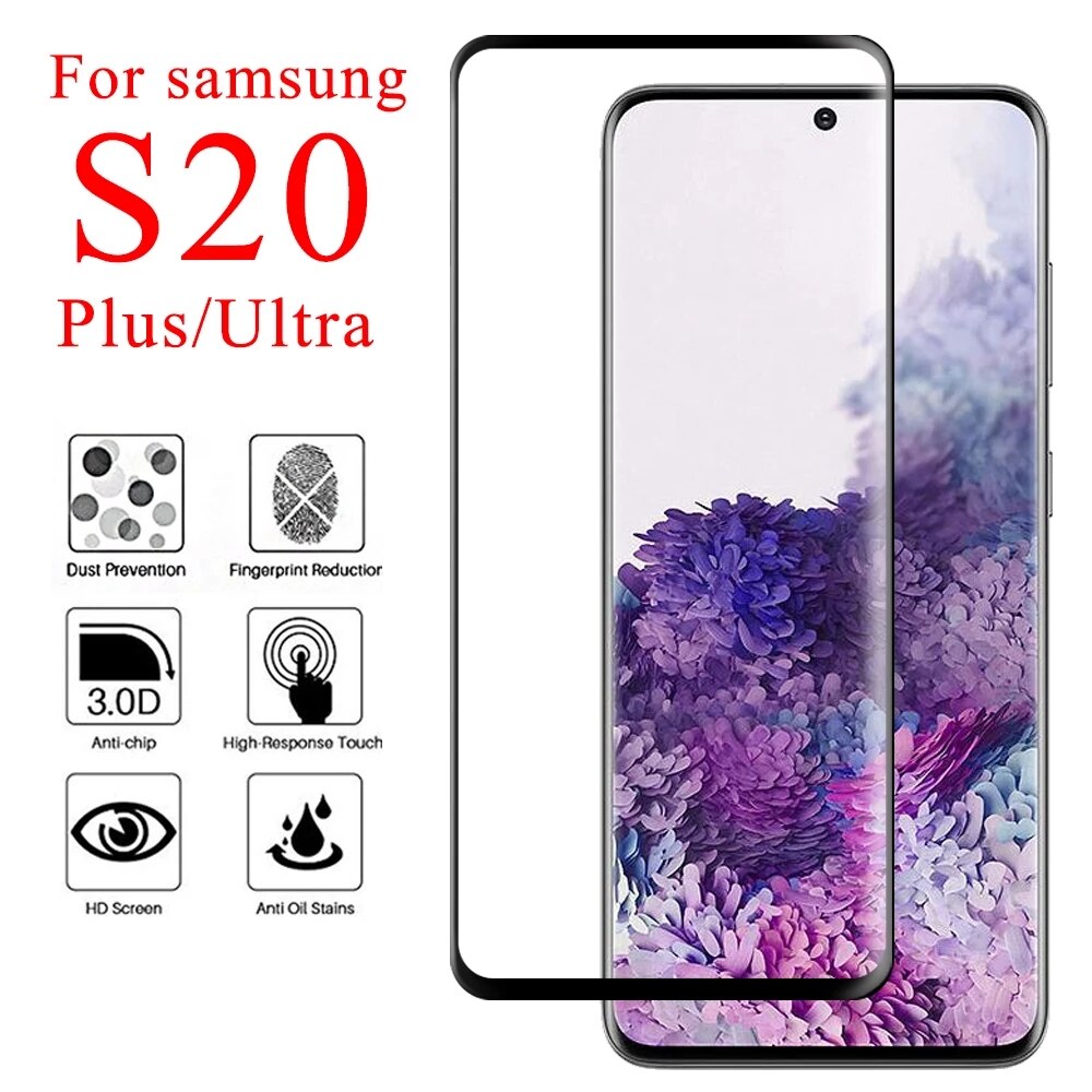 2-In-1 Gehard Glas Voor Samsung Galaxy S20 Fe S21 S20 Plus Ultra Camera Lens En Scherm protector Voor Samsung S20Fe S 21 Film: Only Front Film / For S20 FE