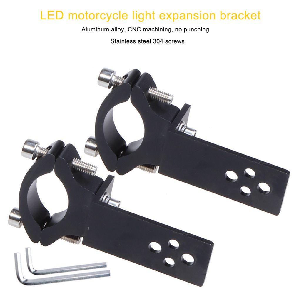 Extension Bar Bracket Spotlight Modification Accessories Off-Road Motorcycle Lights External Fixed Lamp Holder Lighting Fixture