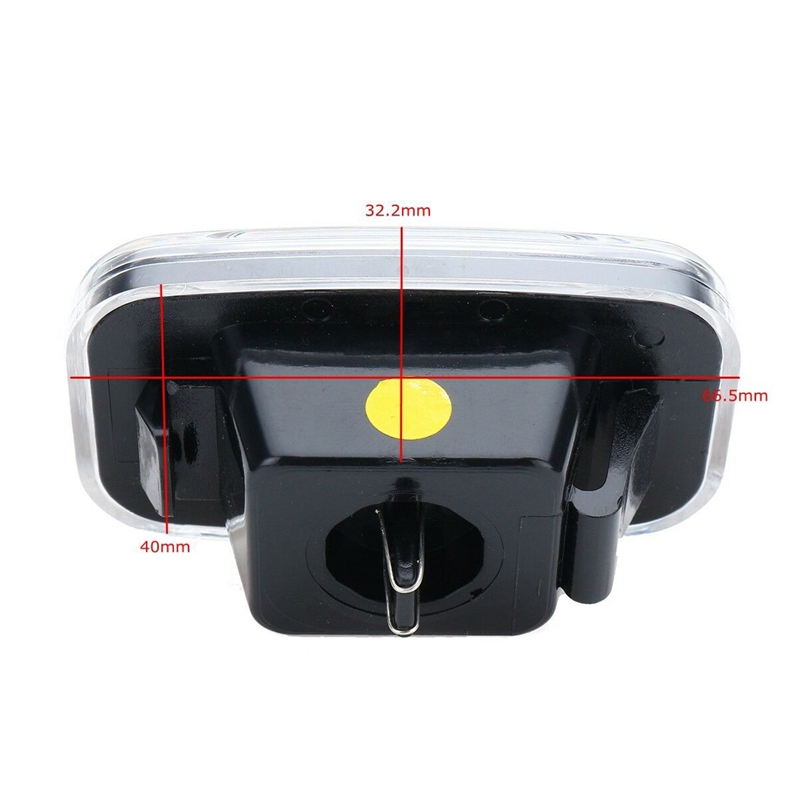 Tbest Feu de gabarit latéral Feu de Marqueur Latéral 2LED Indicateur de