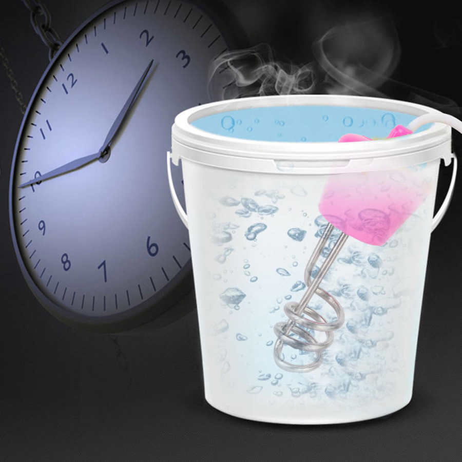 AC 110V 1500W Floating Water Heater Immersion Elements Boiler For Bath Tube Uniform Heat Dissipation