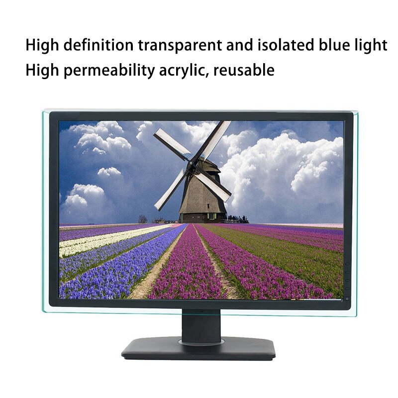 Voor imac 21 inch buigend anti-blauw licht acrylplaat anti-straling high-definition display geen kleurverschil