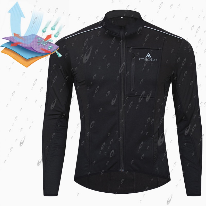 Waterdichte fietsjas mtb fiets regenjas outdoor wandelen klimmen kamperen trekking windjacks herenjassen