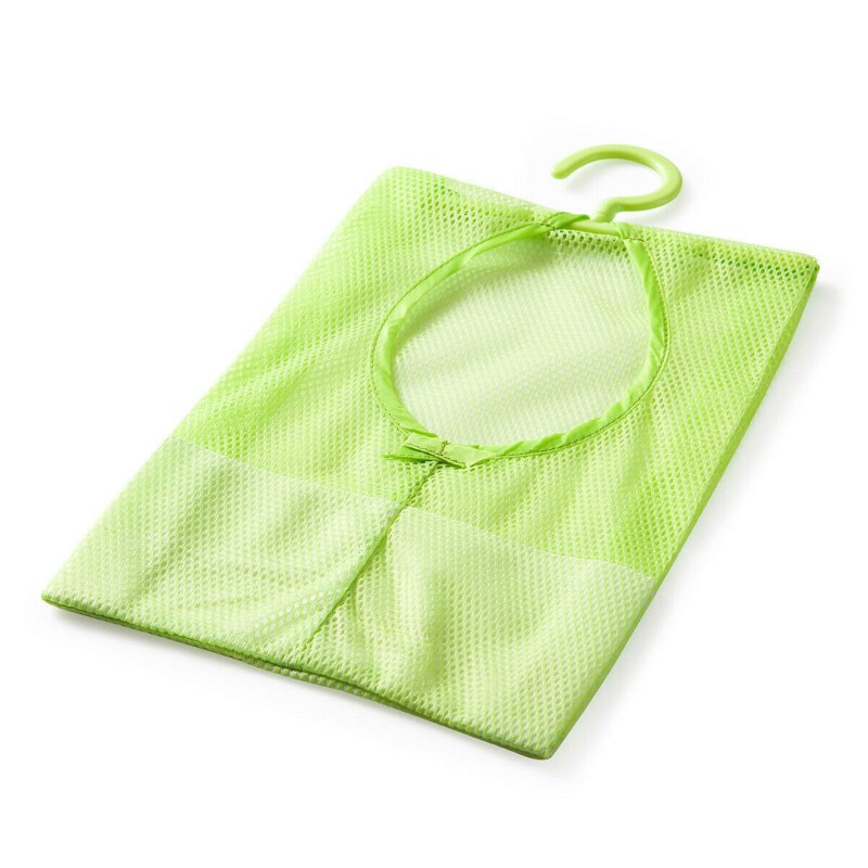 Drying Nets Laundry Peg Bag Storage Clothes Line Hanger Hooks Basket Bucket Pegbag Hanging Drying Mesh Rack Durable