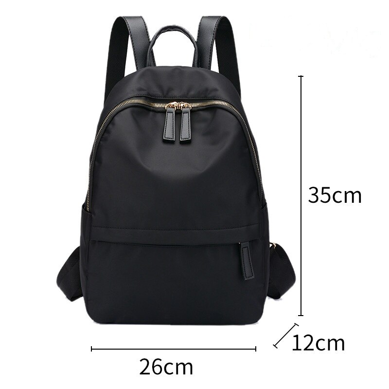 school bag for girl kids sac a dos multifonction pink backpack women nylon bagpack female mochilas shoulder bag daypack: big black