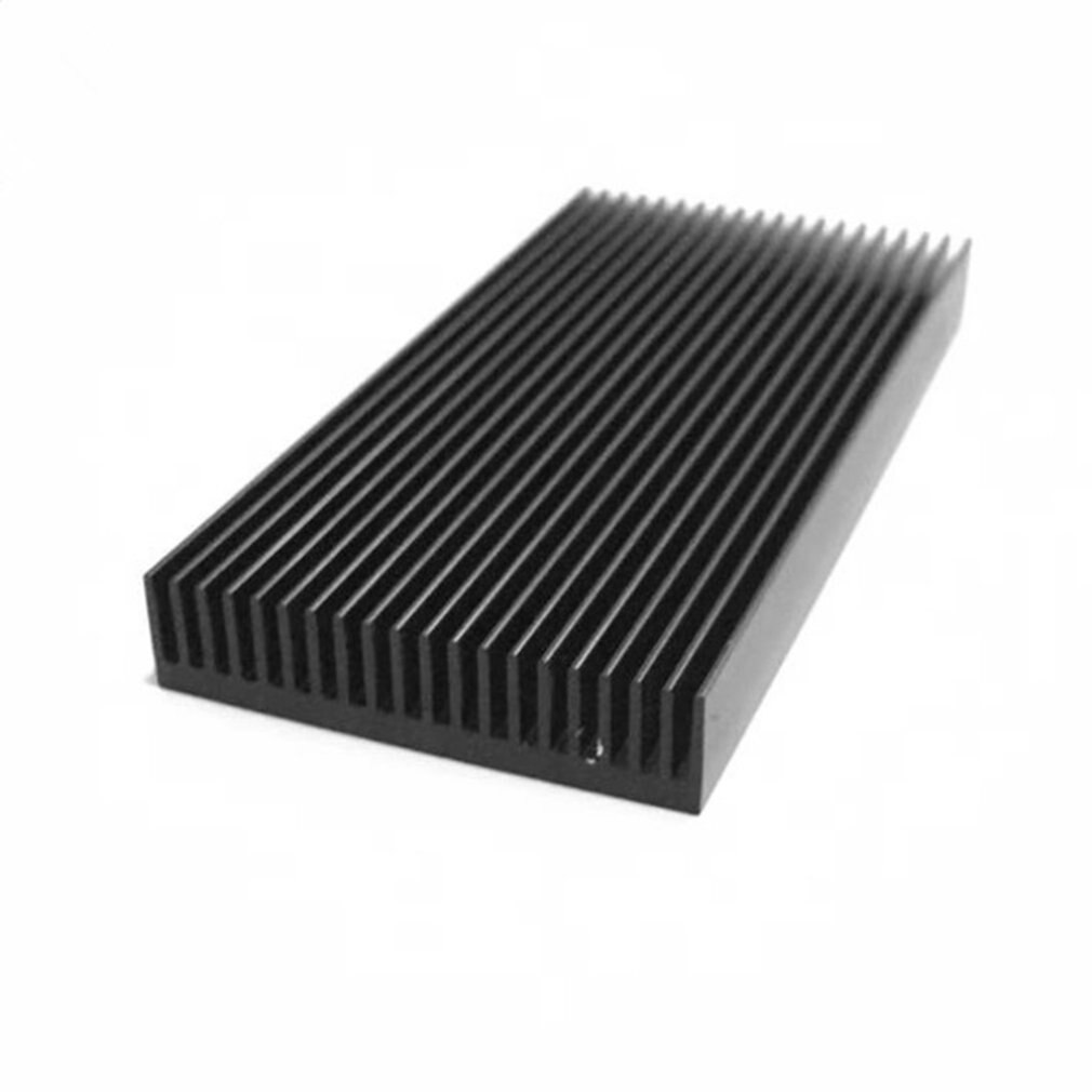 Disipador de calor de aluminio para LED, disipador de calor de 48x11-100mm, perfiles de aluminio, radiador para chasis de color, 1 Uds.