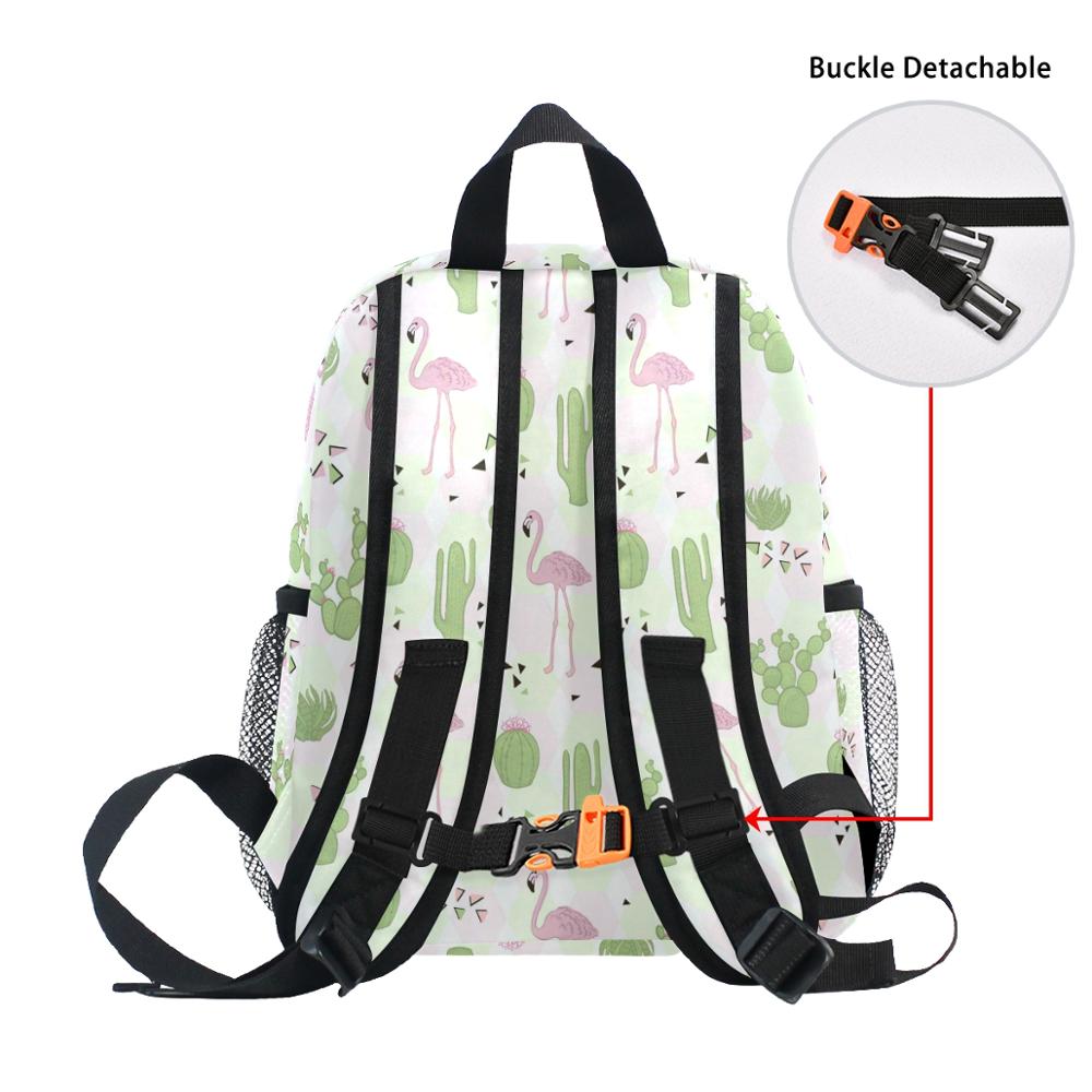 Mochila escolar de flamencos para niños, juguetes de de animales bonitos para bebés y niños, mochilas escolares de dibujos animados para niños y niñas