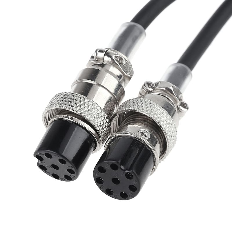 8 Pin Female to 8 Pin Female Aviation Microphone Mic Cable for Kenwood Transceiver MC-60 MC-60A MC-90 TS-2000 TS-570S