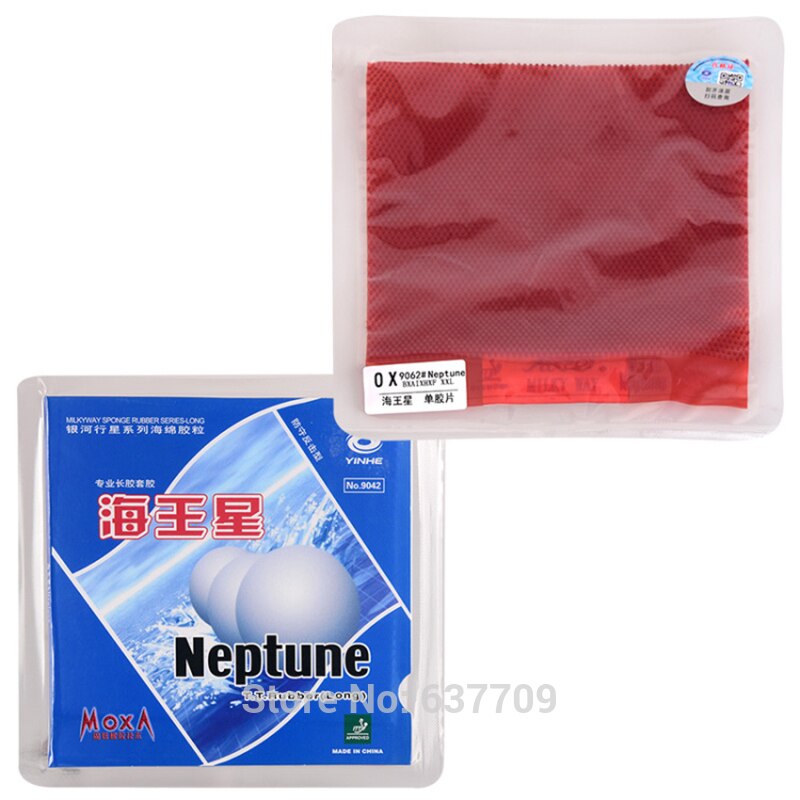 Défense de picots longs en caoutchouc de tennis de table originale de Yinhe Neptune pour la raquette de tennis de table