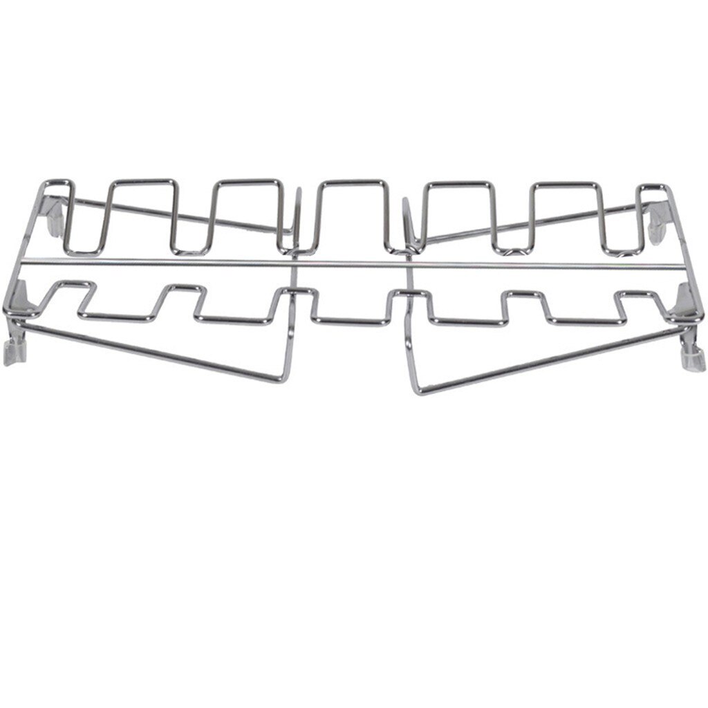 BBQ Beef Chicken Leg Wing Grill Rack 12 Slots Stainless Steel Barbecue Drumsticks Holder Smoker Oven Roaster Stand #36