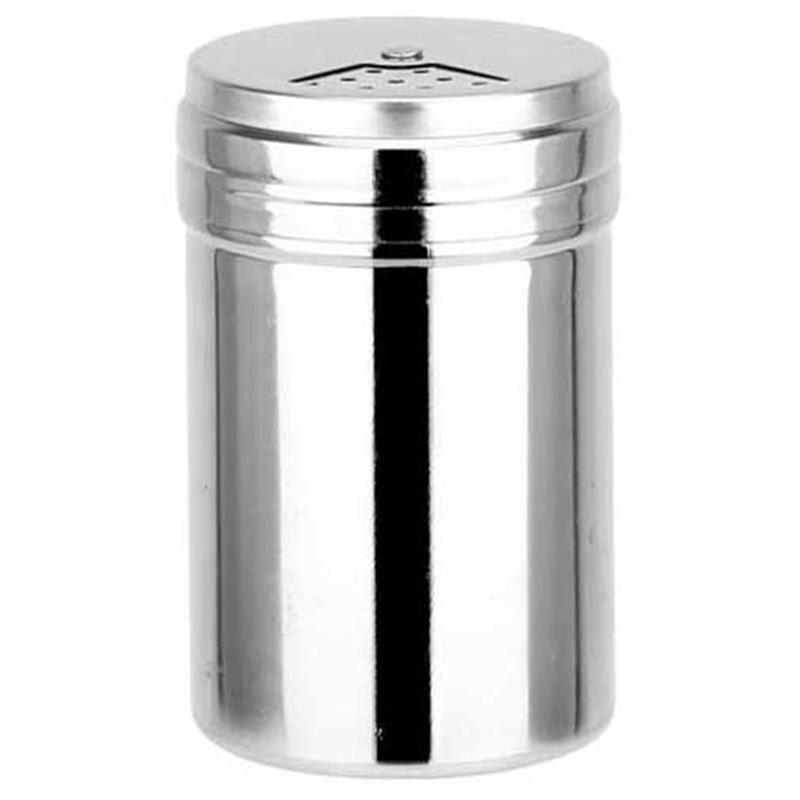Stainless Steel Seasoning Shaker Rotatable Top Seasoning Bottle Spice Shaker Spice Jars Salt Spice Pepper Shaker Kitchen Tools