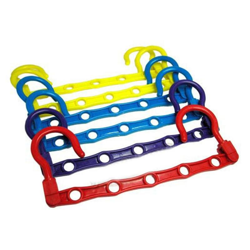 Multifunctionele Magic Kleerhanger Space Saver Wonder Magic Kleerhanger Rack Antislip Kleerhanger Organizer