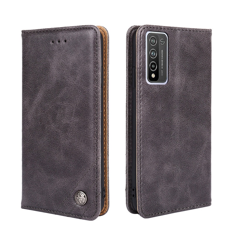 K'try étui portefeuille pour Huawei honour 10X Lite 6.67 pouces couverture rabat housse en cuir pour Huawei honour X10 livre étui de téléphone portable