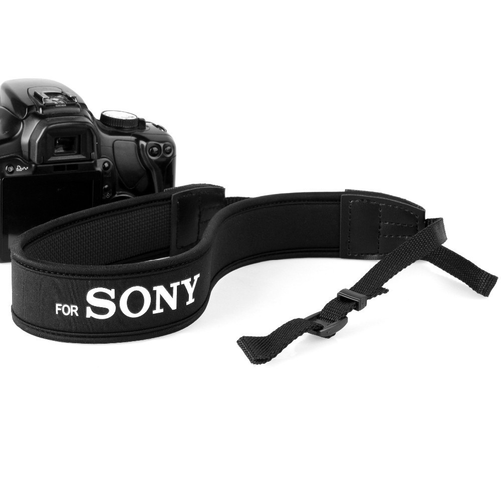 Camera Neopreen Neck Schouder Camera Strap Voor Sony A290 A900 A580 A77 A57 A900 A550 A350 A390 Slr Dslr
