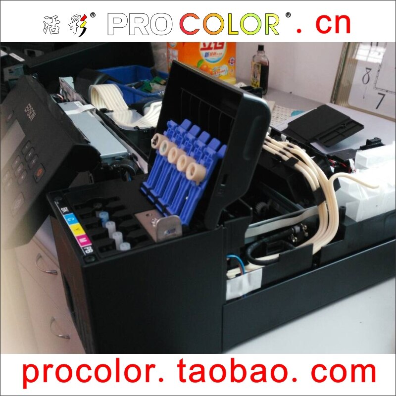 PROCOLOR CISS ricarica di inchiostro inchiostro A Base Dye Non OEM Compatibile Originale kit Per stampante Epson EW-M770T EWM770T M770T EW 770 770 T M770