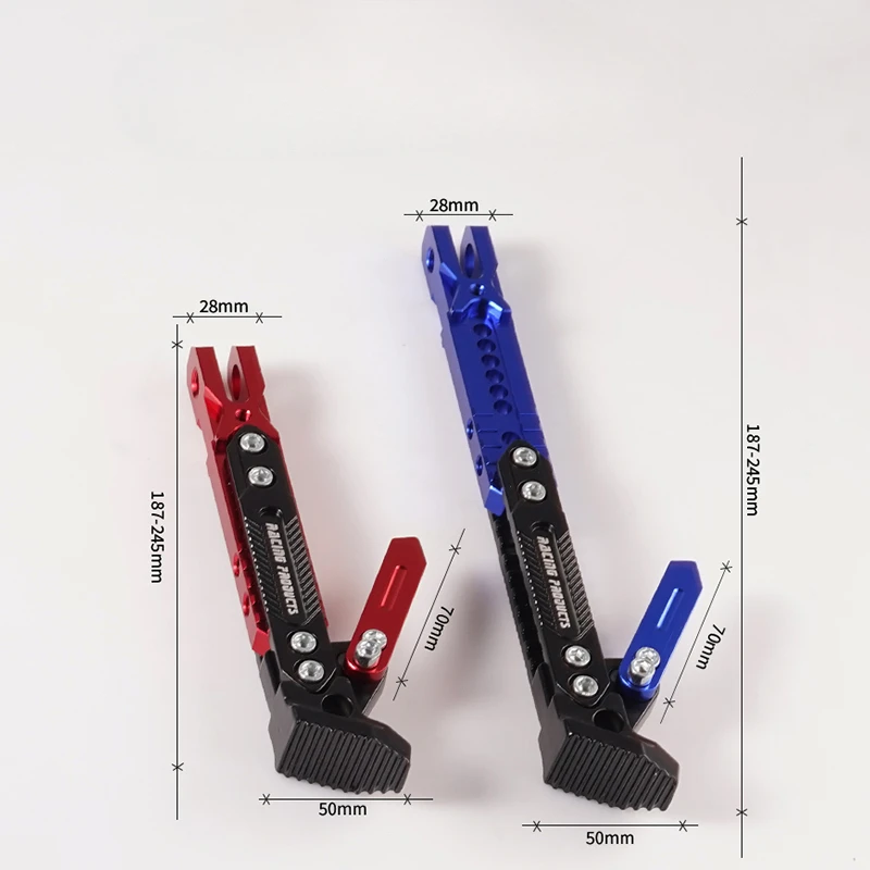 Nuovo cavalletto per moto, staffa per cavalletto da parcheggio, supporto laterale per piede, supporto per stampella, accessori per moto da cross, universale