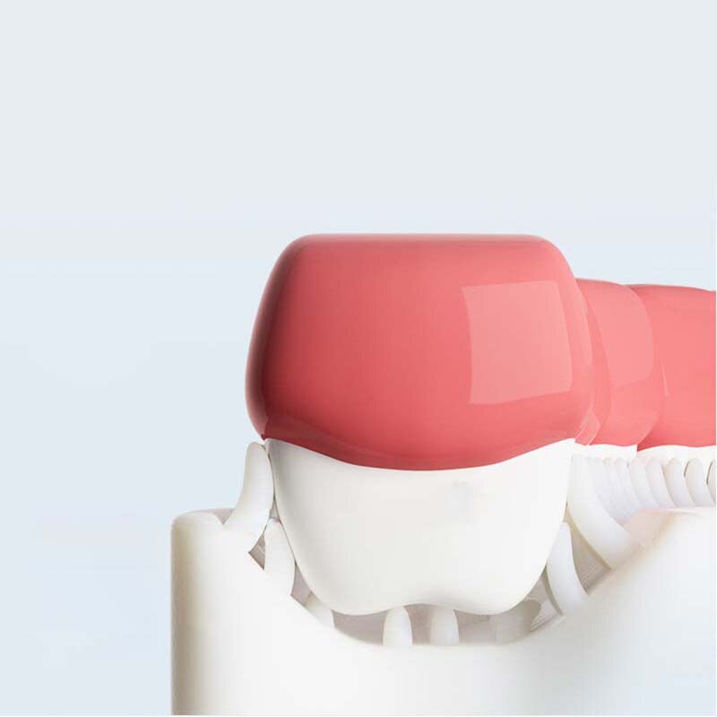 2 pz/set nuovo infantile U Silicone spazzolino da denti per bambini cura dei denti pulizia della bocca manuale cartone animato modello versione manuale