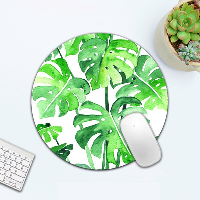 Kawaii Ronde Celestial Muismat Zachte Mat Voor Game Computer Cap Bureau Mat Pads Non-Slip Rubbe Pc Waterdicht kantoor Mousepad 20Cm